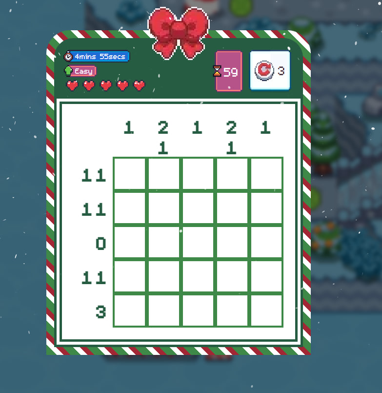 Японский крассворд