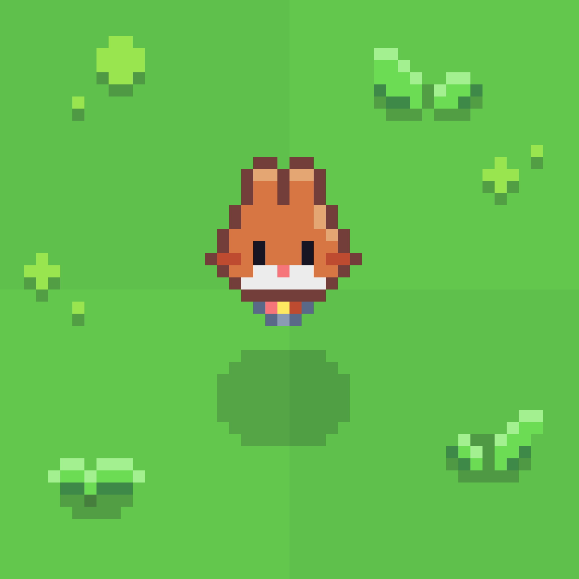 Orange Bunny Lantern