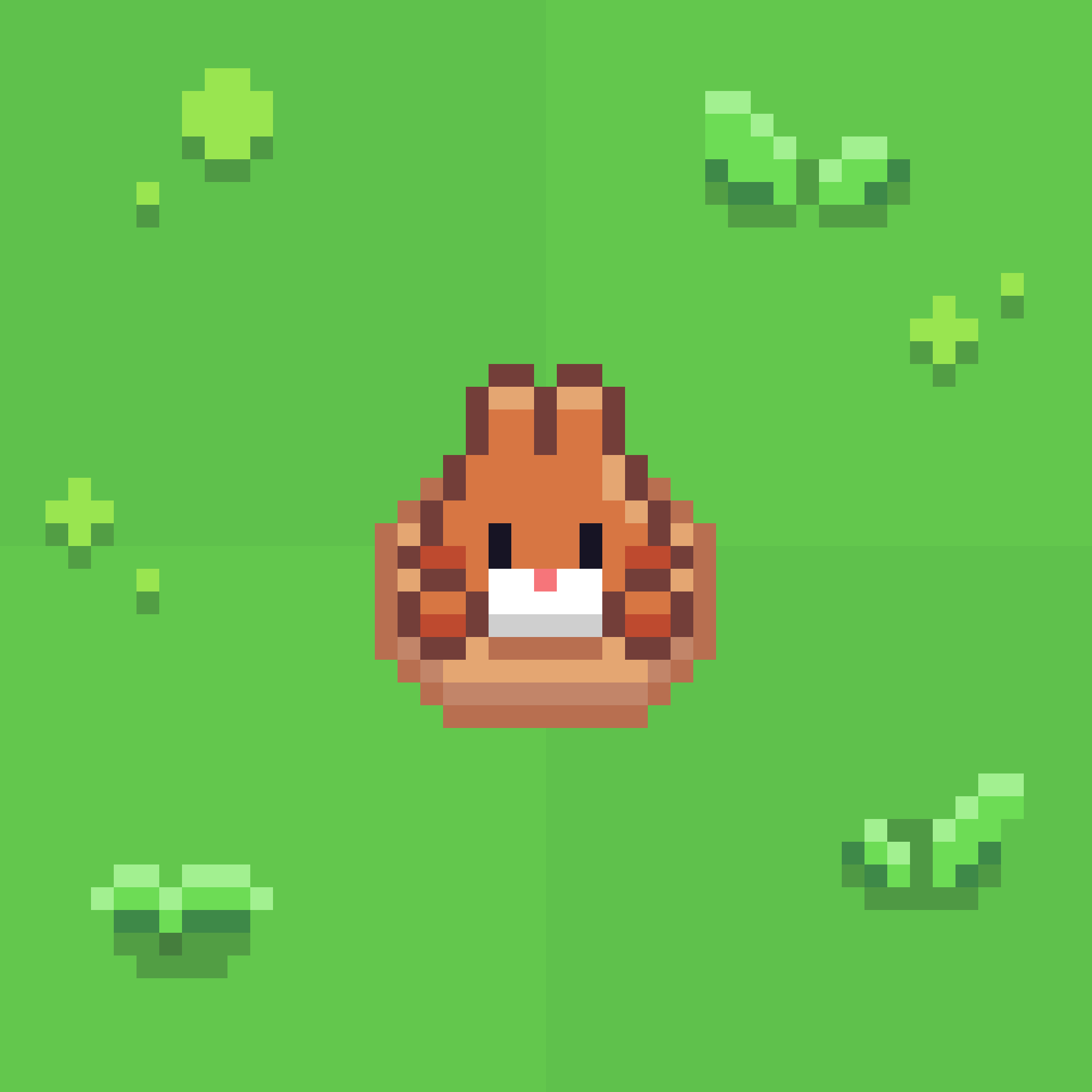 Orange Tunnel Bunny