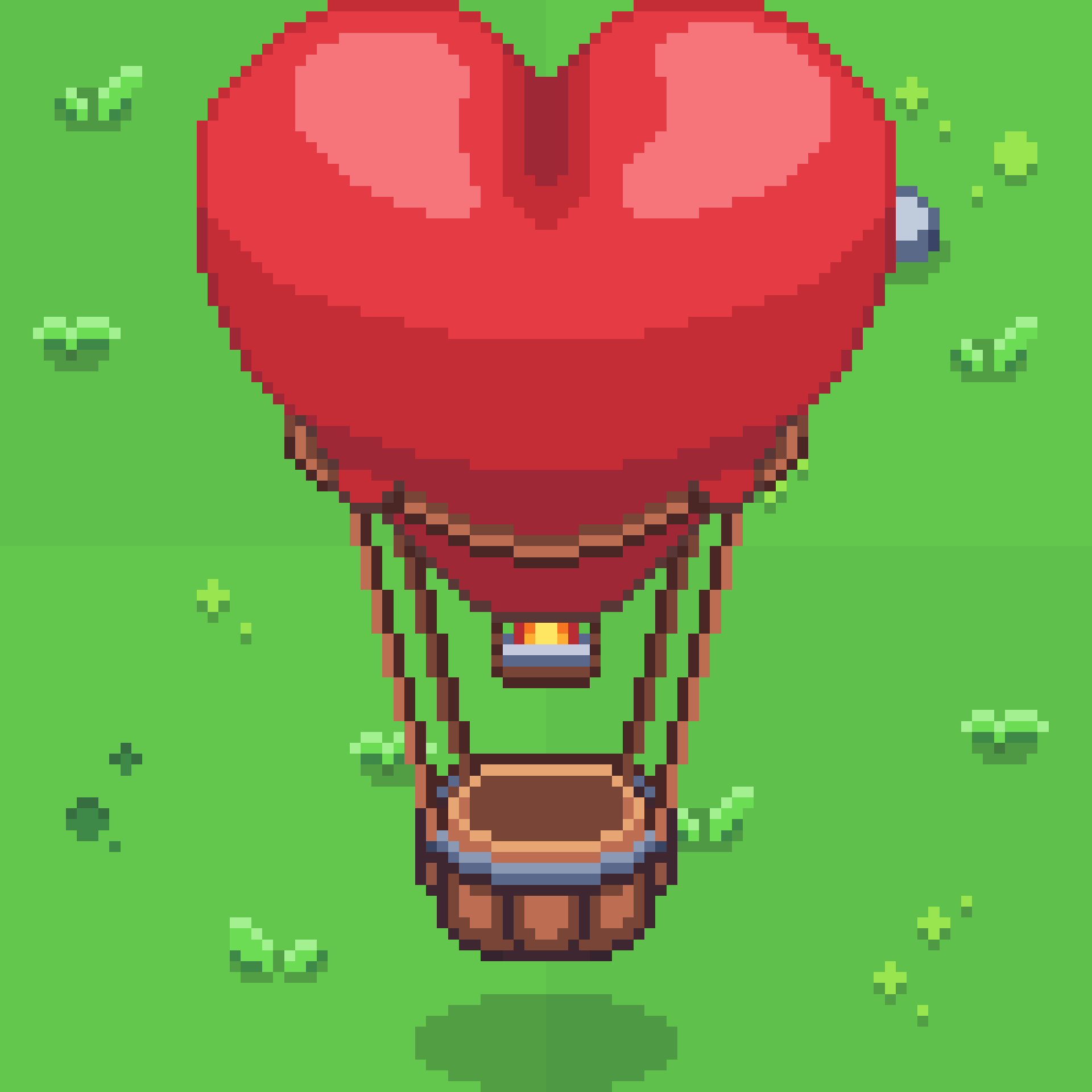 Heart Air Balloon