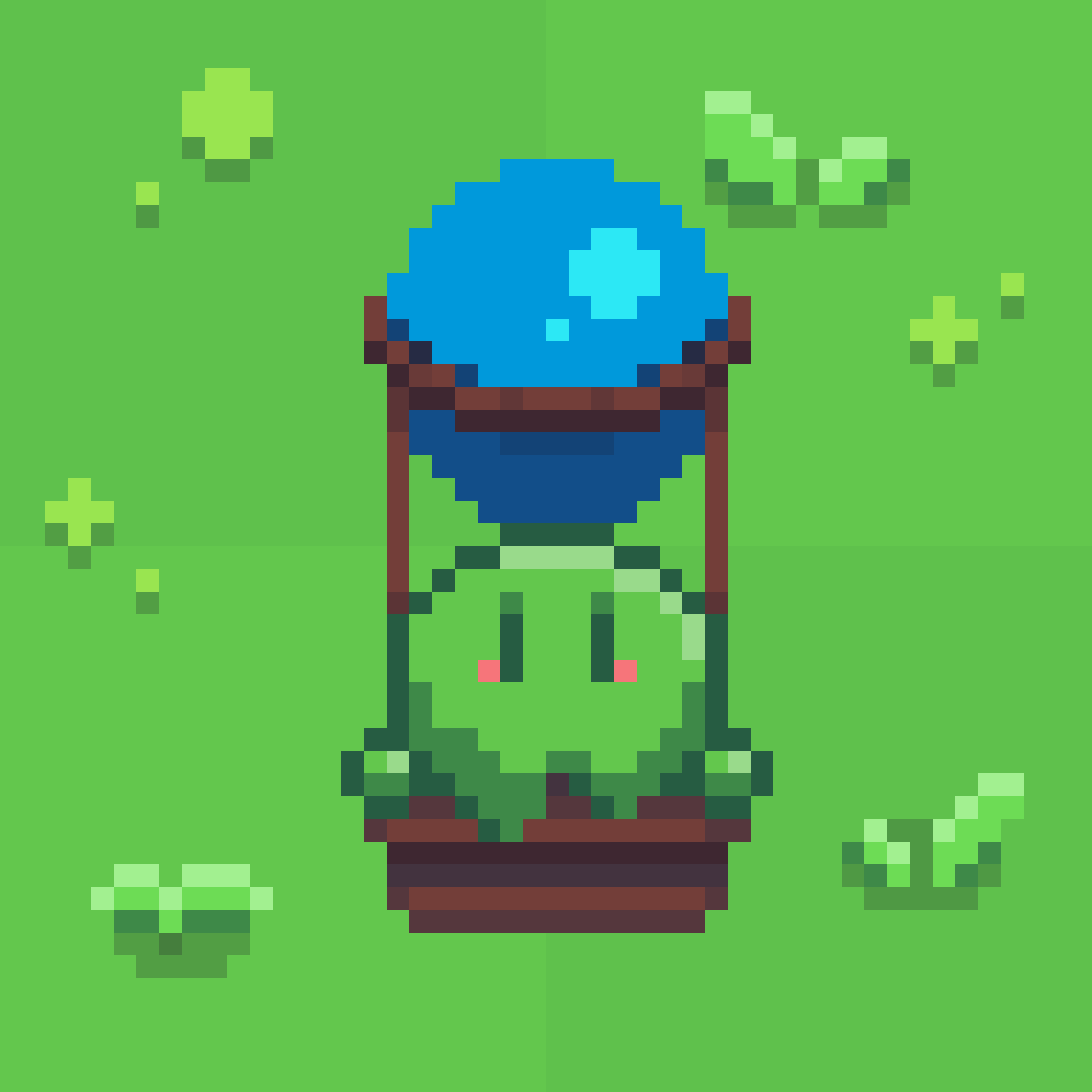 Blue Slime Balloon